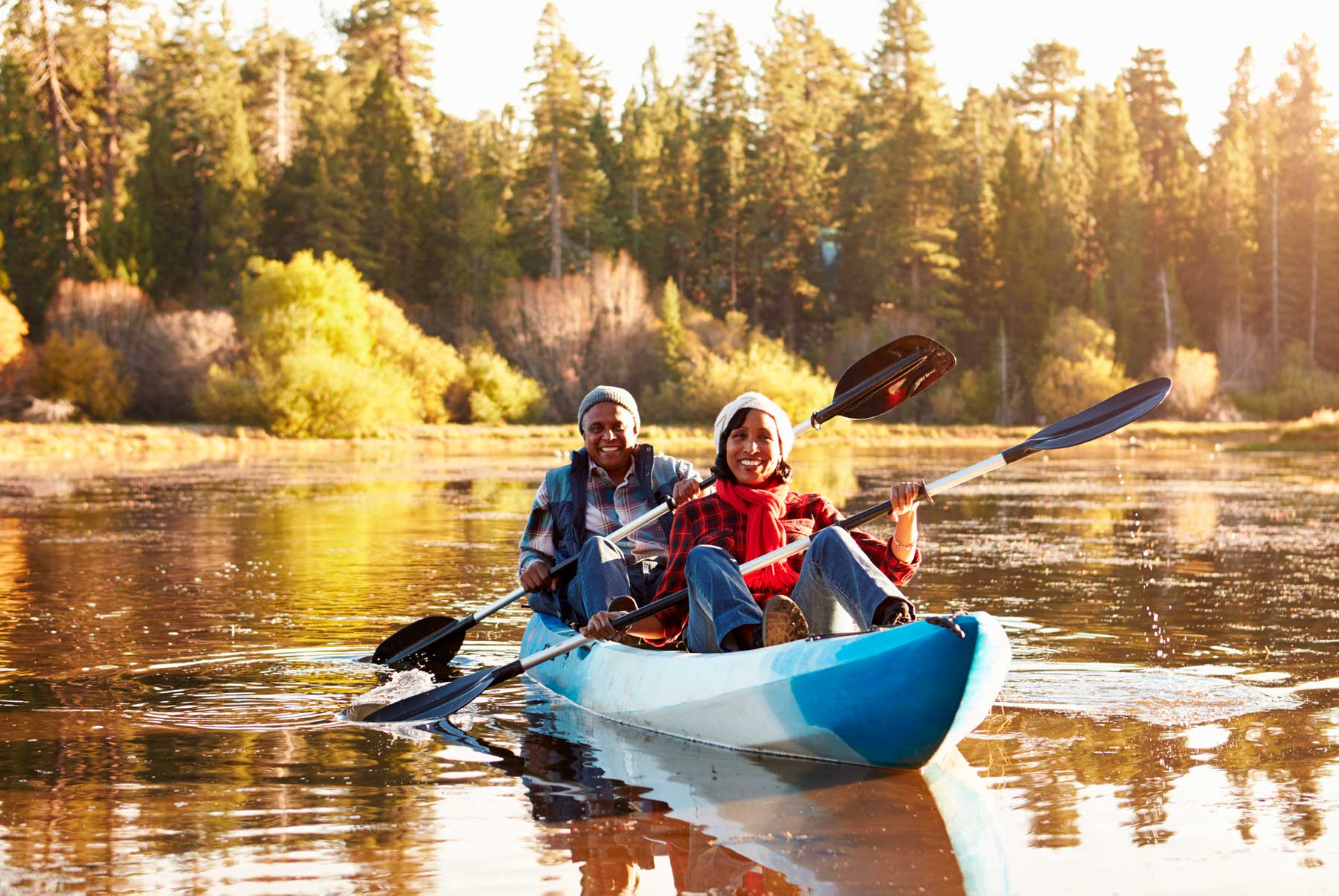 Springwater Hill - Columbia Lake activities - Kayaking
