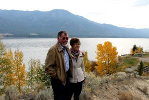 Rocky Mountain Lake views with Wolfgang and Margret