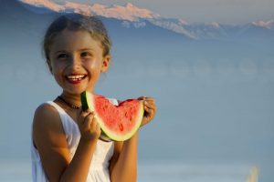 Watermelon by the lake - just south of Invermere BC